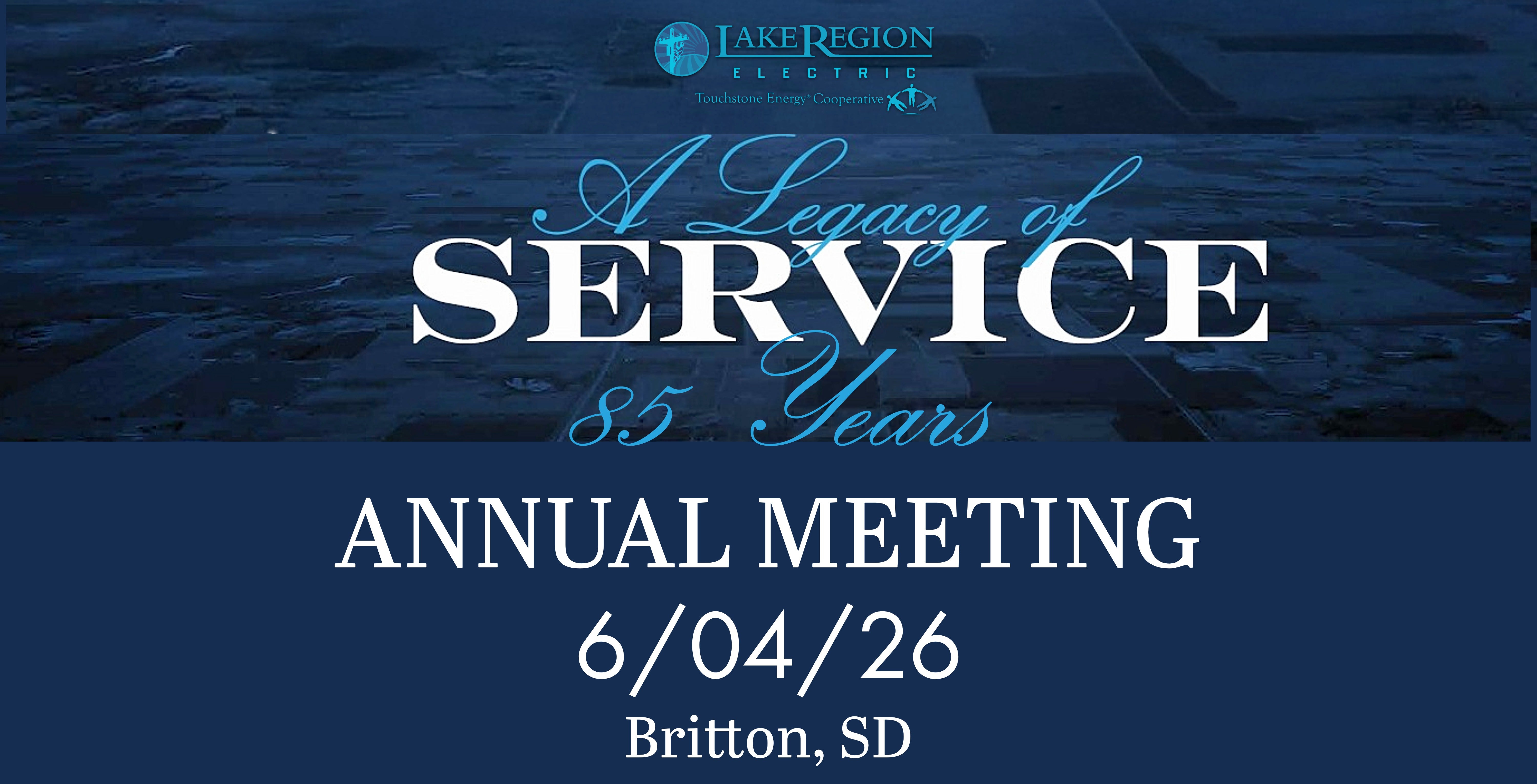 text advertising Annual Meeting